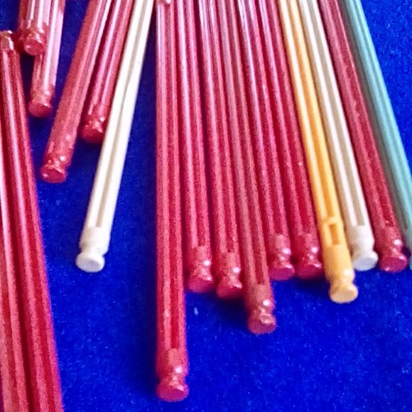 K'NEX 128 mm rods red, tan, grey - Picture 5 of 5